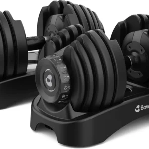BowFlex SelectTech 552 Adjustable Dumbbells adjustable from 5 to 52.5 pounds