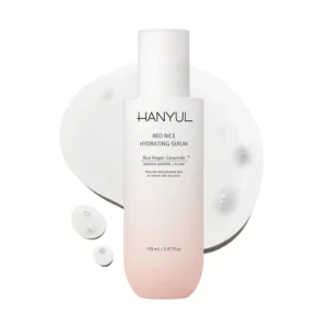 HANYUL Red Rice Hydrating Serum 150ml Korean hydrating facial serum bottle with Rice Vegan Ceramide.