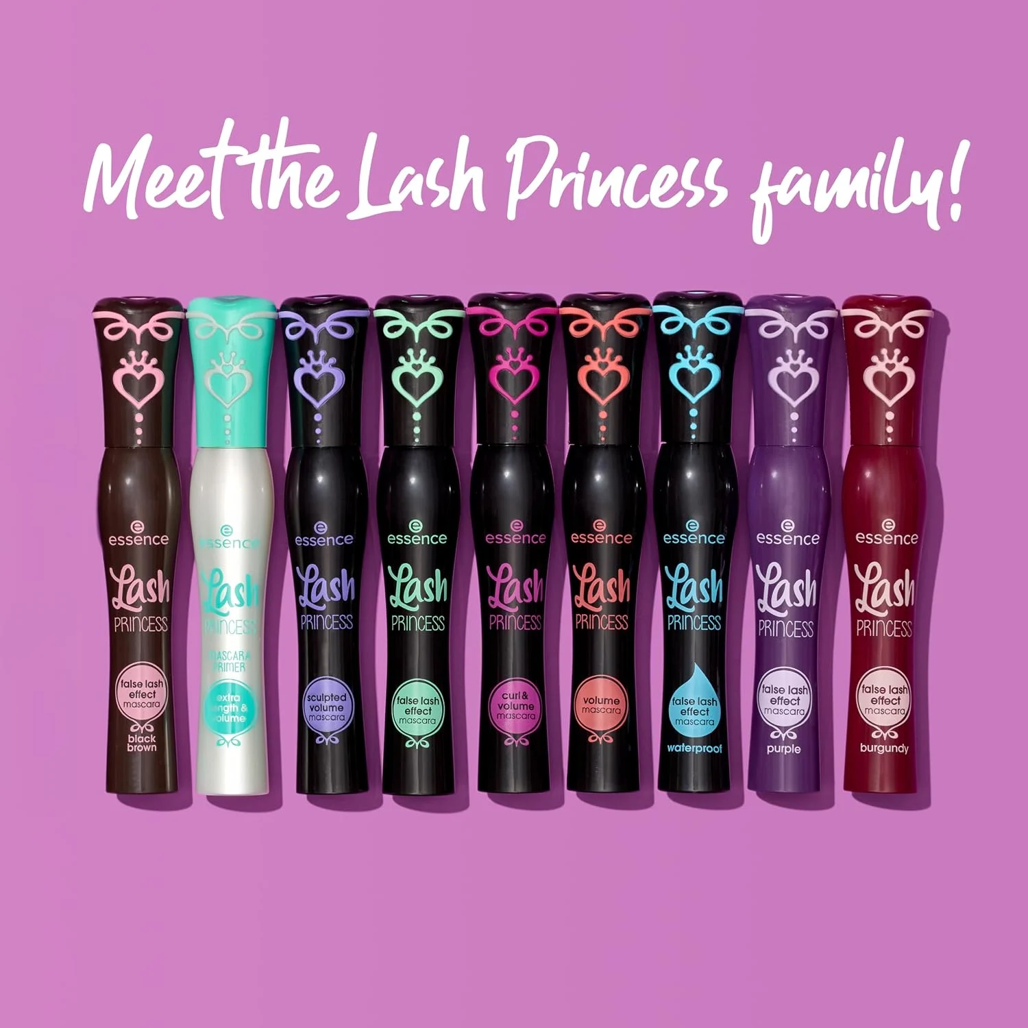 Essence Lash Princess False Lash Effect Mascara family collection